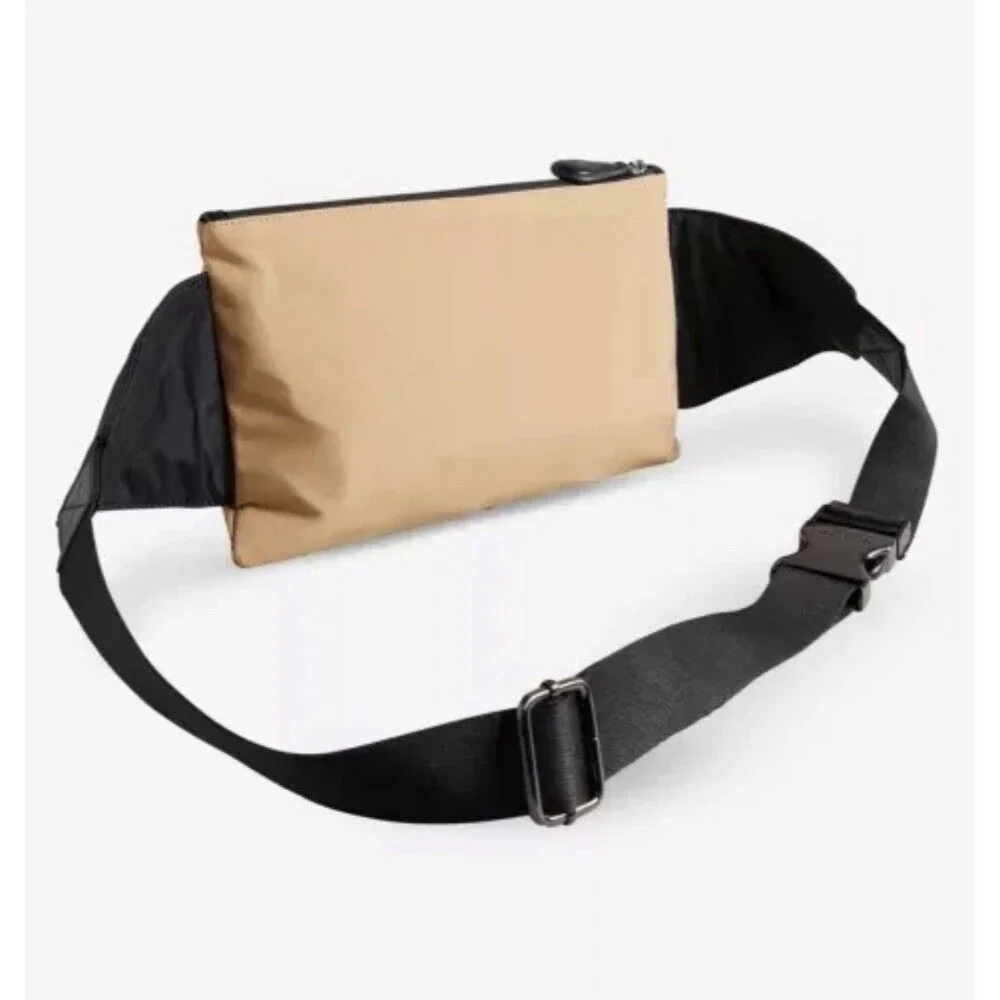 TED BAKER Feddy Color-block Woven Bumbag in Tan Fannypack Travel Outdoor